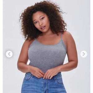 4 PACK - basic plus size camis